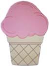 Of Wall Things: Ice Cream Cone shaped bulletin board